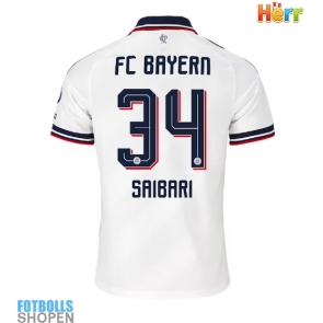 Billiga Bayern Munich Ismael Saibari #34 Bortatröja 2026-27 Kortärmad